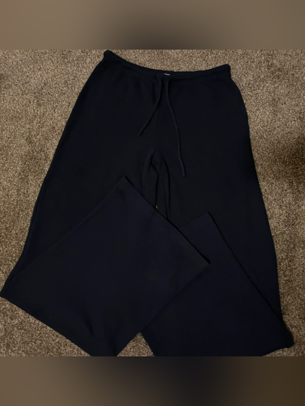 Garage Black Ribbed Tank